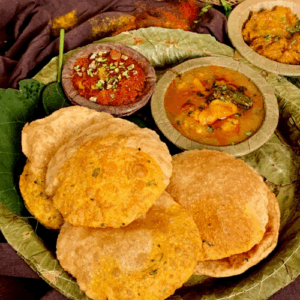 Poori-Sabji Bhandara Seva