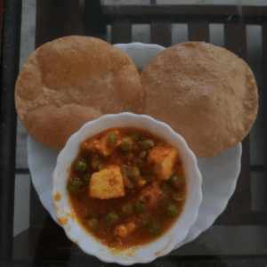 Poori-Matar Paneer Bhandara